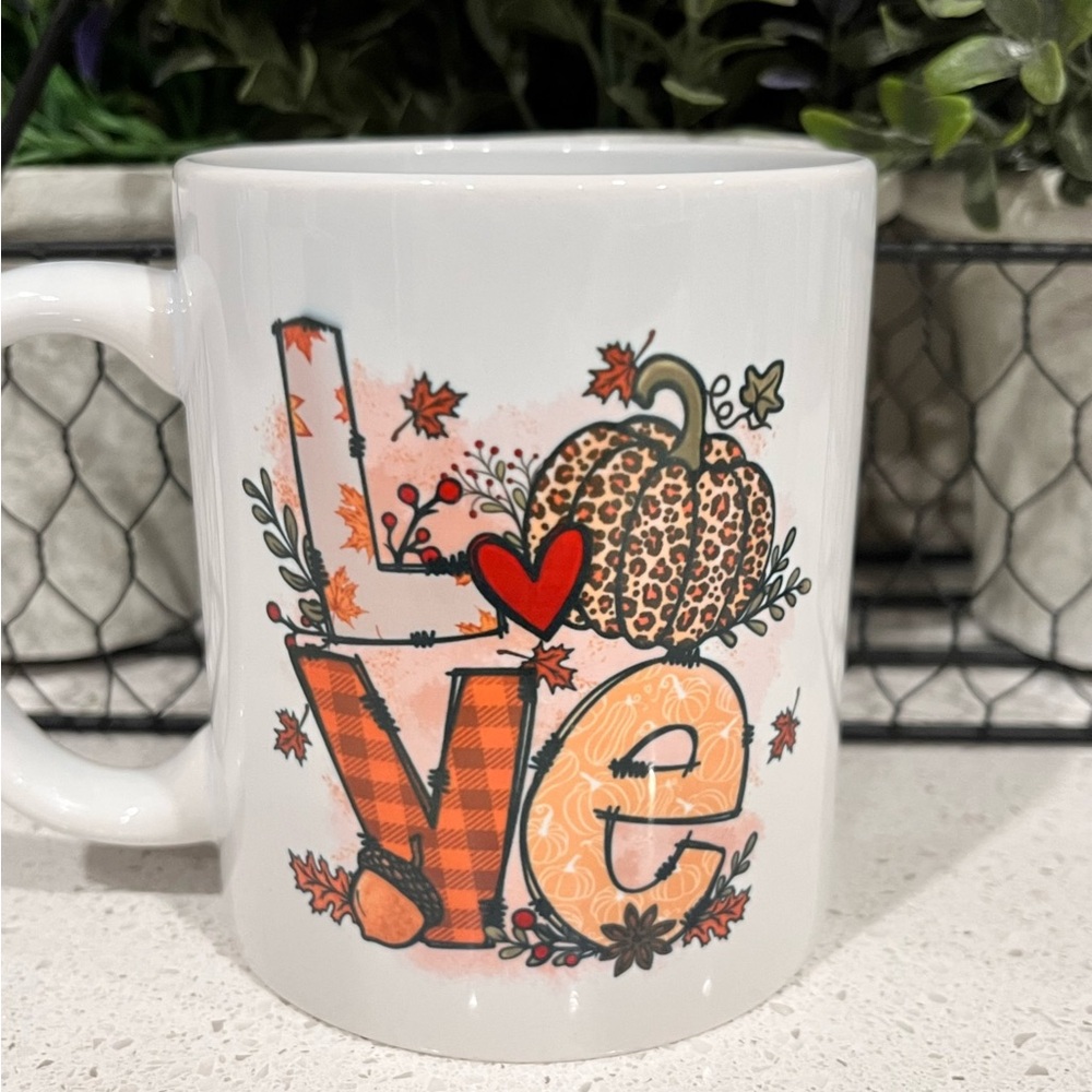 Fall LOVE coffee mug